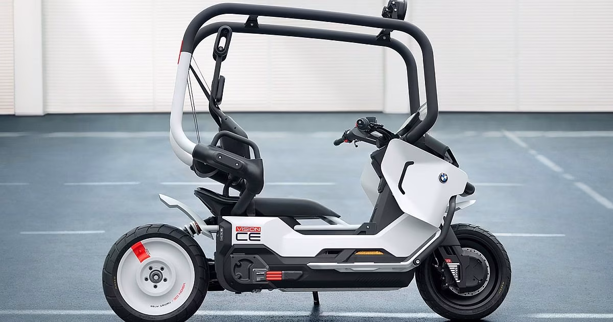 BMW Vision CE electric scooter